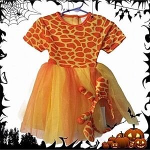 Nwt 3-6M Infant Girl 2 Piece Giraffe Halloween Costume